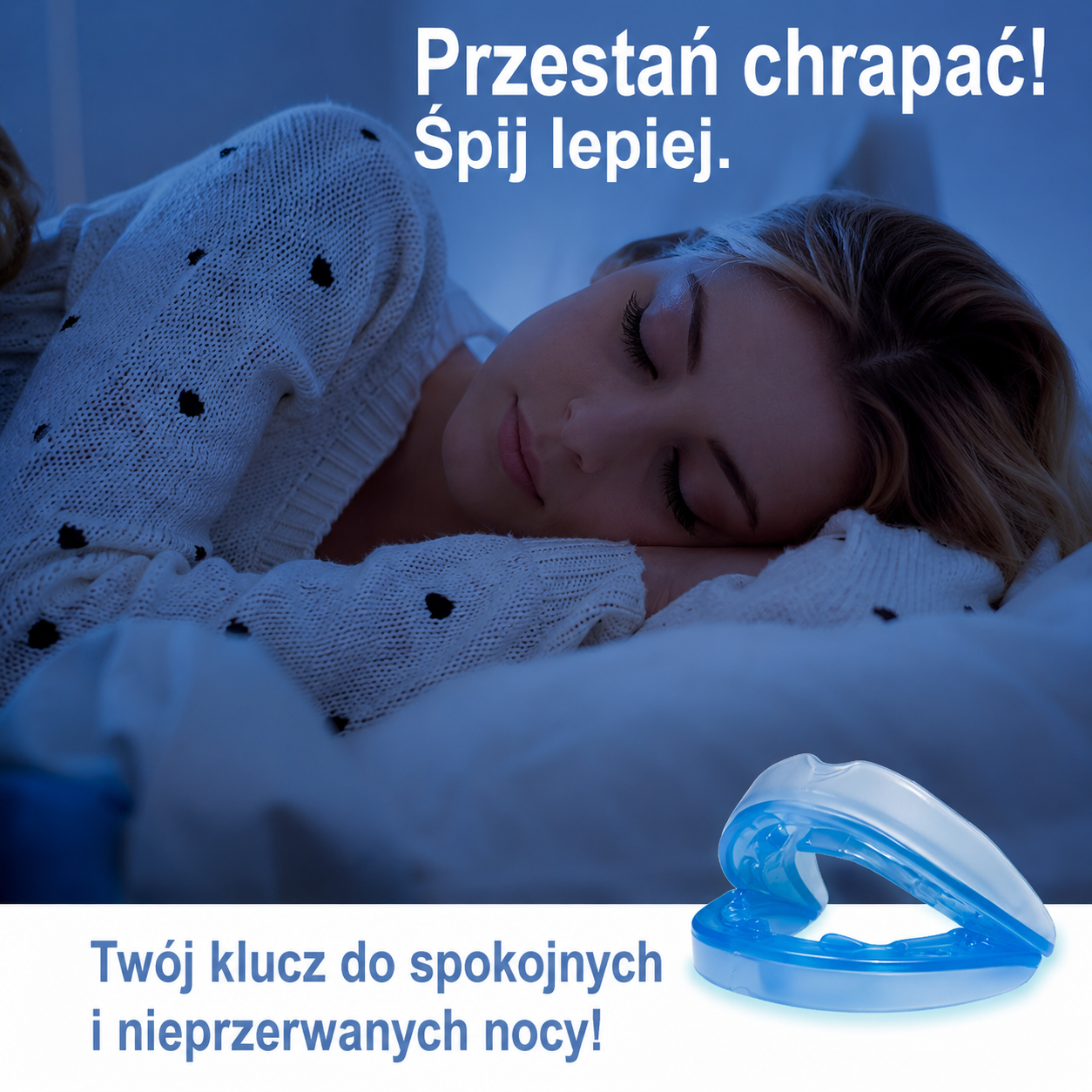 SnoreShield™ – Nakładka na Chrapanie
